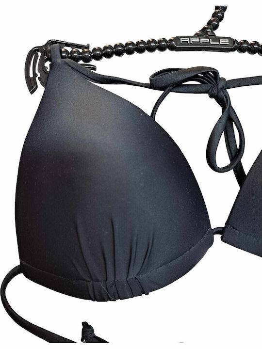 Triangle Bikini Top Black