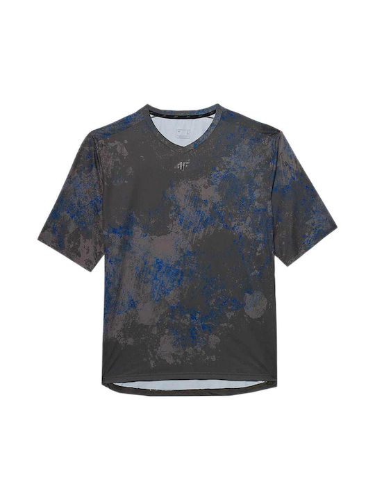 4F Short Sleeves Cycling Jersey Brown
