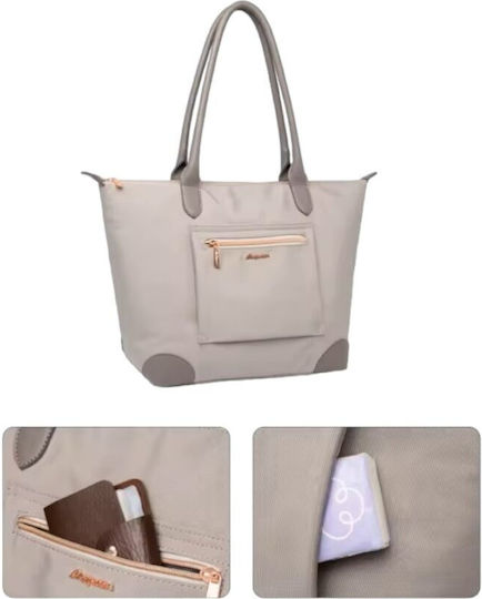 Queen Mother Diaper Bag Shoulder/Handbag Lequeen Black 48x20x31.5cm