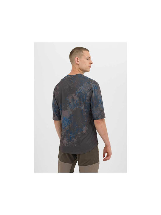 4F Men's Short Sleeve Cycling Jersey Brown