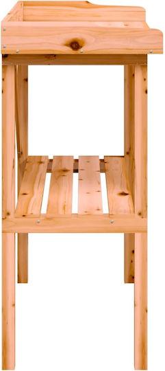 vidaXL Βάση Γλάστρας Ξύλινη Καφέ 78x38x82.5εκ.