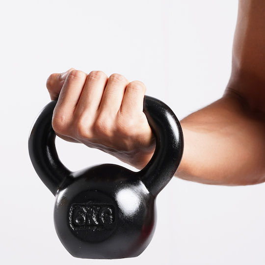 Liga Sport Kettlebell από Μαντέμι 6kg Μαύρο