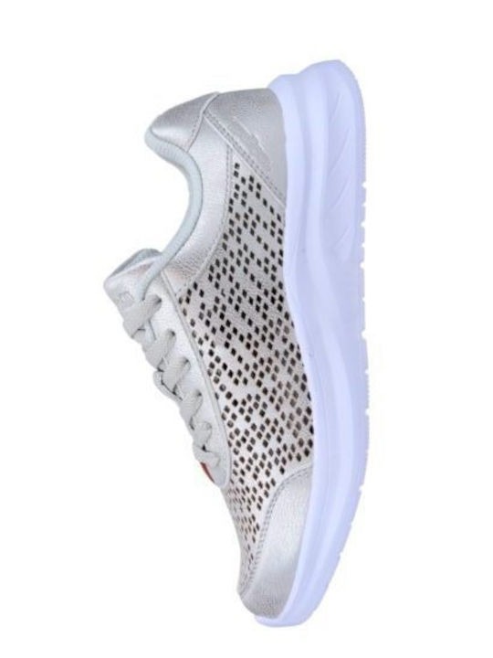 Γυναικεία Ανατομικά Sneakers Ασημί