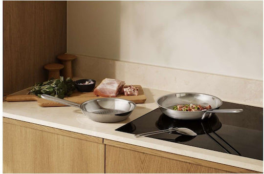 Eva Solo Honeycomb Stainless Steel Pan with Non-Stick Interior Coating 24cm