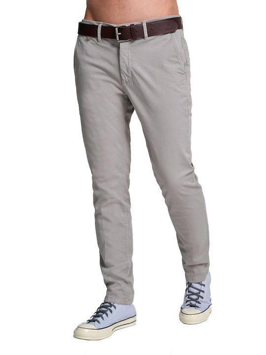 Culton Παντελόνι Chino Light Grey