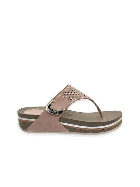 B-soft 6329-16 Pink Women's Sandals