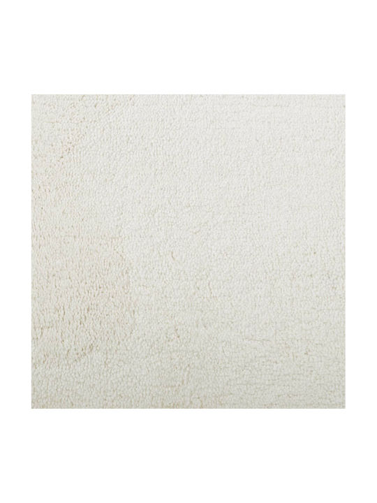 vidaXL Oviedo Rug Round Cream