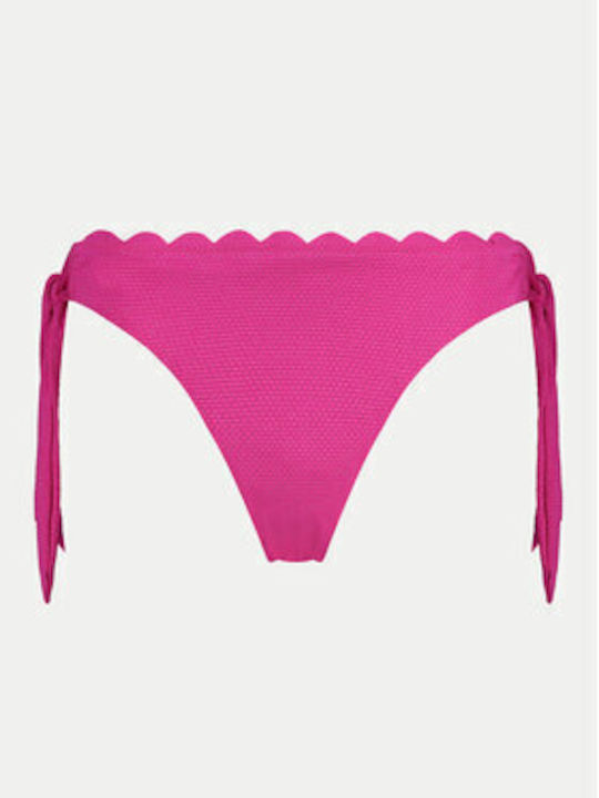 Hunkemöller Μπικίνι Κάτω Μέρος Scallop 204861 Ροζ Μπικίνι Κάτω Μέρος Hunkemöller