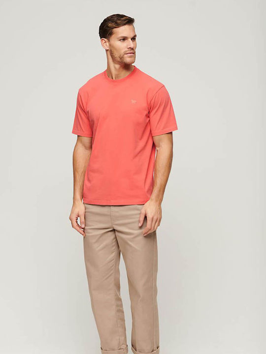 D2 Ovin Vintage Washed T-shirt Red