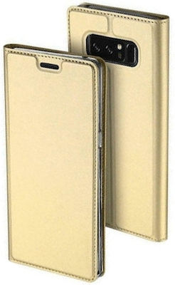 Samsung Buchen Sie Synthetisches Leder Gold (Galaxy Note 8)