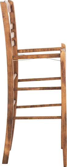 HomeMarkt Gadiel Rahmen Für Barhocker Hölzernes 40.5x39x104cm Beige
