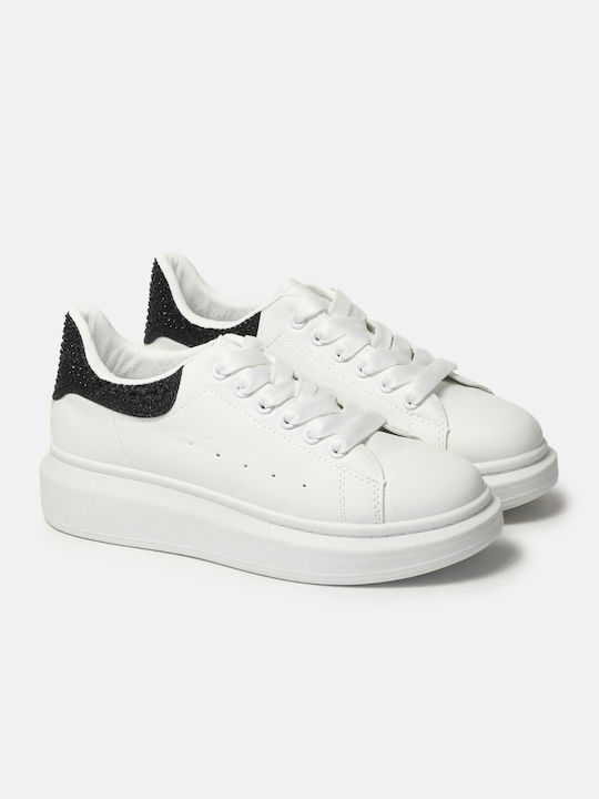 InShoes Damen Sneakers White / Black