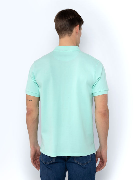 The Bostonians Polo Blouse Turquoise