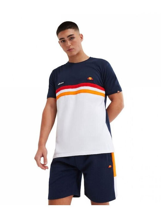 Ellesse T-shirt Bărbătesc cu Mânecă Scurtă Alb