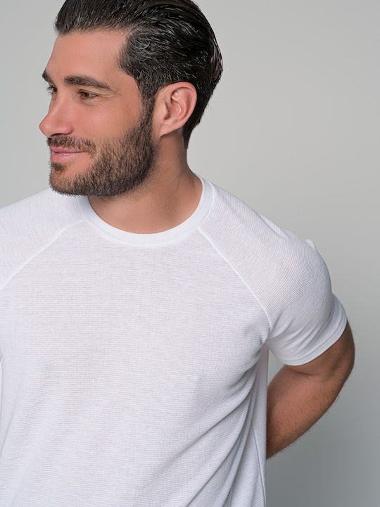 Waffle T-shirt White
