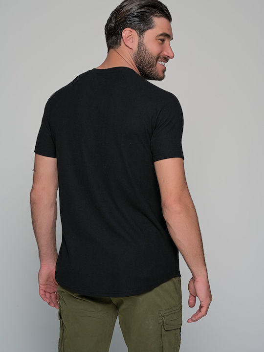 Waffle T-shirt Black