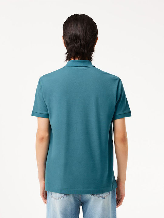 Lacoste Polo Short Sleeve Blouse Turquoise