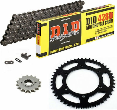 DID Chain & Sprocket Kit (14-35-428) for Honda Innova 125