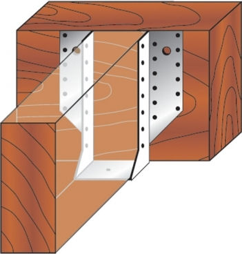 Showood Beam Shoe for Pergola made of Wood 120x80cm 1pcs
