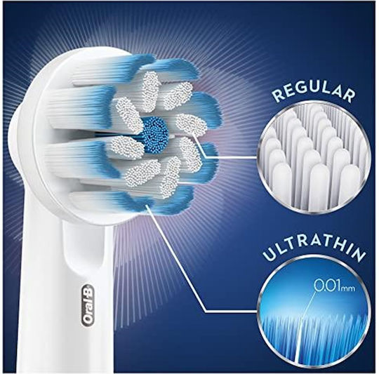 Oral-B Sensi Ultra Thin Elektrische Zahnbürstenköpfe für elektrische Zahnbürste Größere Packung 4Stück