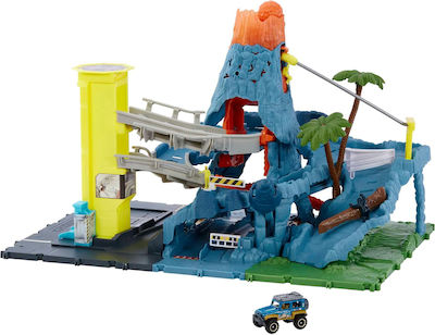 Mattel Volcano Escape Track Matchbox for 3++ Years