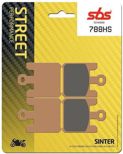 SBS Motorcycle Brake Pads Front for Kawasaki ZX-6R Ninja