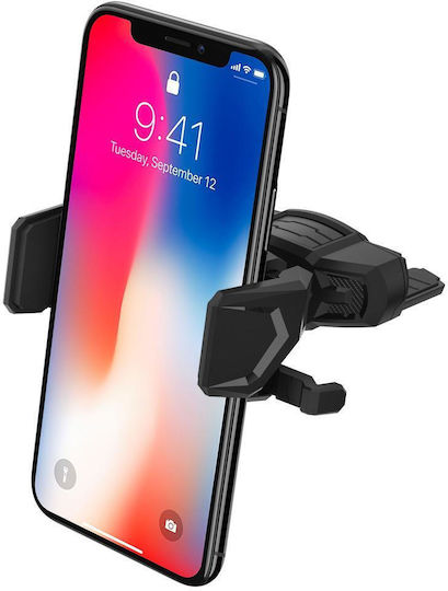 Spigen TMS24 OneTap Βάση Κινητού Αυτοκινήτου με Ρυθμιζόμενα Άγκιστρα Μαύρη