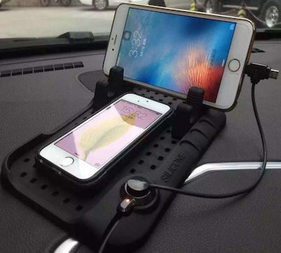 Mobile Phone Holder Car with Anti-Slip Surface Black