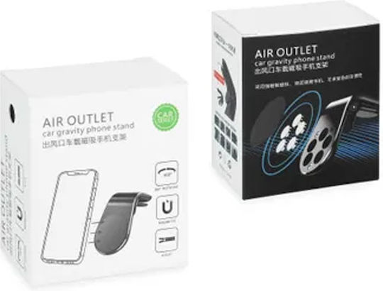 Forcell Suport Auto pentru Telefon cu magnet Argint