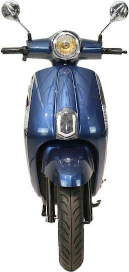 WheelnWater Ηλεκτρικό Scooter Αυτονομίας 140km Καφέ Χρώμα