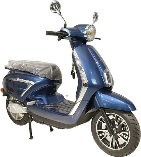 WheelnWater Ηλεκτρικό Scooter Αυτονομίας 140km Καφέ Χρώμα