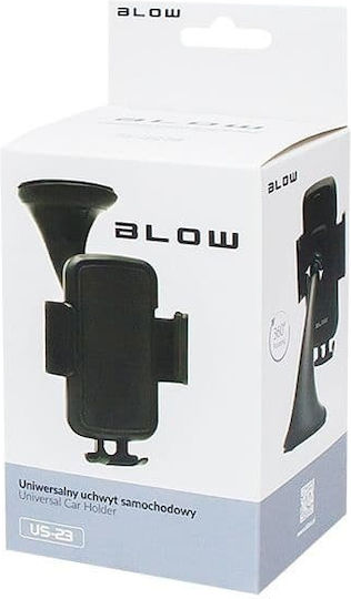 Blow US-23 Поставка за Мобилен Телефон за Кола с Clip-Peg Черна