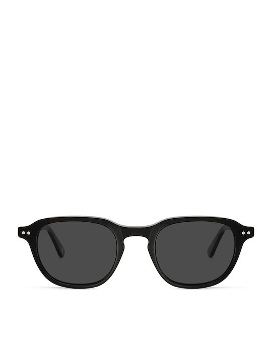 Polareye Sunglasses Μαύρα with Acetate Frame & Black Lens