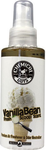 Chemical Guys Αρωματικό Σπρέι Αυτοκινήτου Vanilla Bean Fresh Scoop 118ml