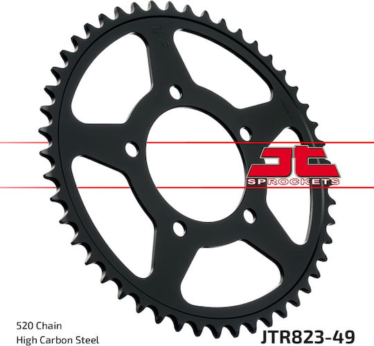 JT Sprockets Pinion spate pentru Suzuki Bandit 250