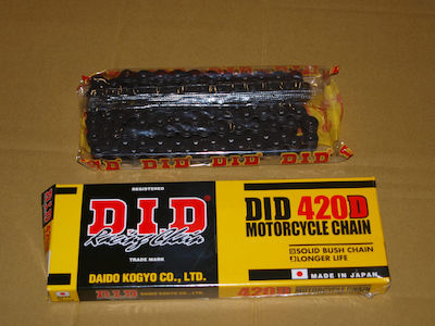 DID Drive Chain 420D for Honda GLX for Kawasaki KX 50 / GLX 90 100