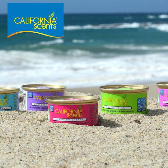 California Scents Αρωματική Κονσέρβα Κονσόλας/Ταμπλό Αυτοκινήτου Sunset Woods 42gr