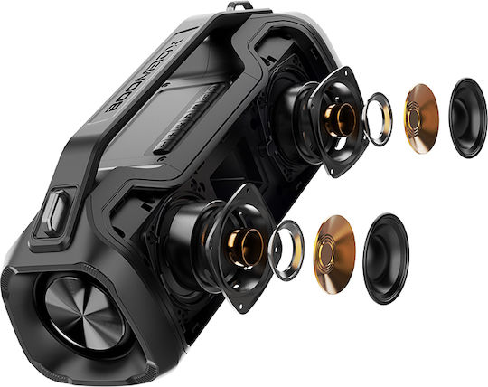 Tracer BigBoy Boxă Bluetooth 40W cu Radio și Durată de Baterie până la 8 ore Negru