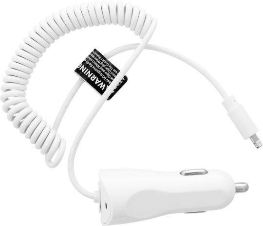 Blue Star Iphone 5 Car Charger Auto-Ladegerät 1A mit Kabel Blitzschlag