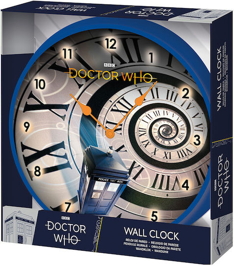 Pyramid International Dr.Who Ceas de Perete Plastic Multicolor Ø25cm
