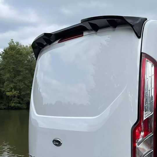 Motordrome Car Rear Spoiler from Polyurethane Ford Transit Custom One-Piece Roof Door 2012+