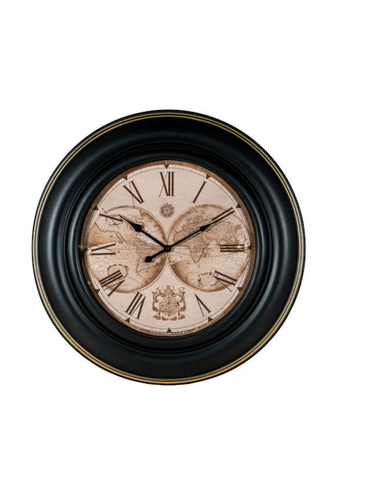 Zen Collection Wall Clock Plastic Ø50cm