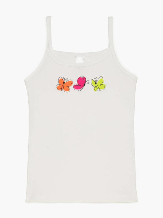 Minerva Kids Tank Top White 1pcs