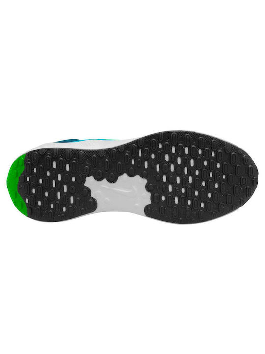 Revolution 7 GS Αθλητικά Παιδικά Παπούτσια Running με Κορδόνια Μαύρα