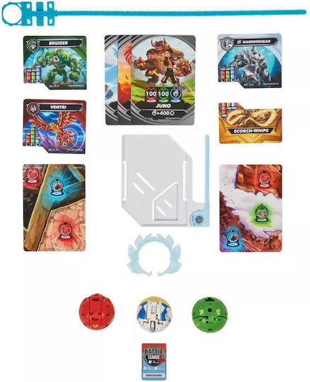 Spin Master Jucărie Miniatură Special Attack Bakugan Hammerhead/Bruiser/Ventri pentru 6+ ani Ani