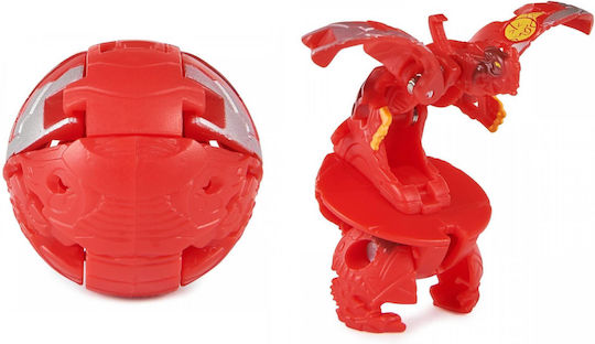 Spin Master Миниатюрна играчка Bakugan Титаниев Драгоноид Кор Топка - Червен за 6+ години Години