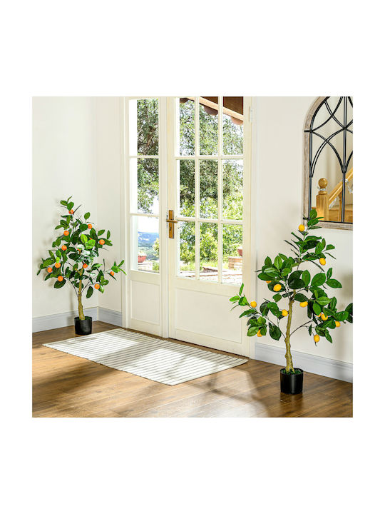 HomCom Zitronenbaum im Freien 120cm 830-803V01 Grün HomCom