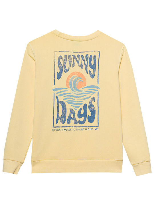 4F Kids Sweatshirt Yellow