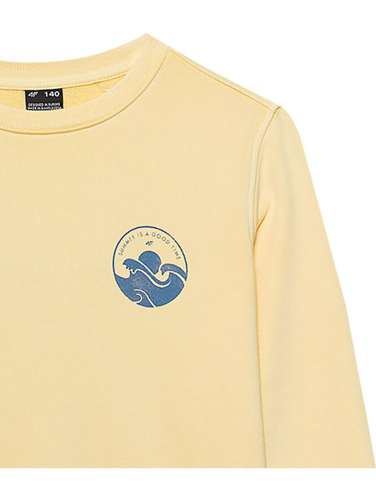 Kinder-Sweatshirt Gelb