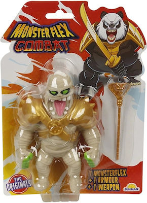 Just Toys Miniature Toy Monsterflex Combat Mummy With Golden Cobra Stick for 4+ Years